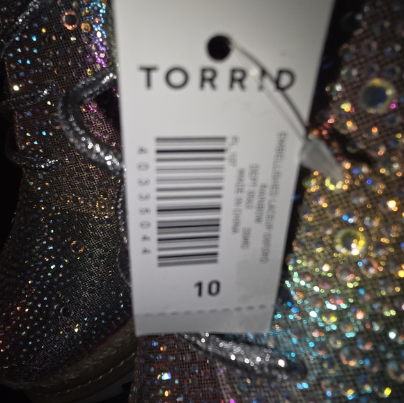 Pride Embellished Lace Up Oxford - Picture 3 of 5